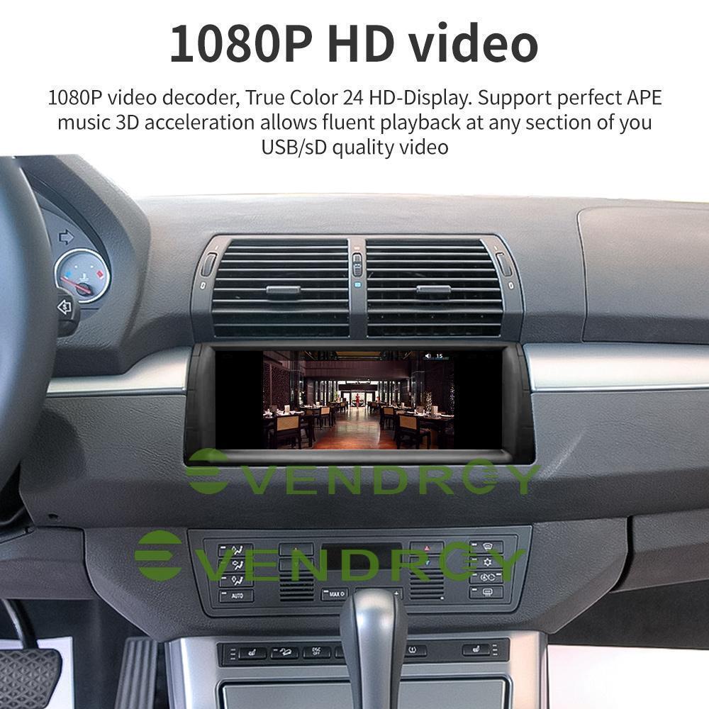 2G+32G 10.25"For BMW 5 Series E39 1996-2004 Car Radio GPS Navigation carplay