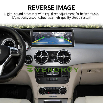 10.25" Android10 Car GPS Radio Stereo Navigation For Benz GLK X204 10-15 2G+32G