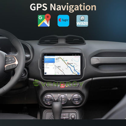 For Jeep Renegade 2015-2020 Android 11 Car Radio Stereo Carplay GPS navigation