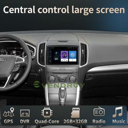 For Ford Edge 2015-2018 Carplay Car Stereo Radio Android11 GPS Navi navigation