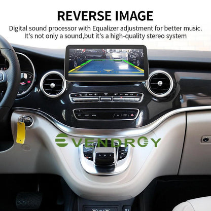 Android10 Car GPS Radio Stereo Navigation For Benz V-Class W639 16-18 12.3" 32G