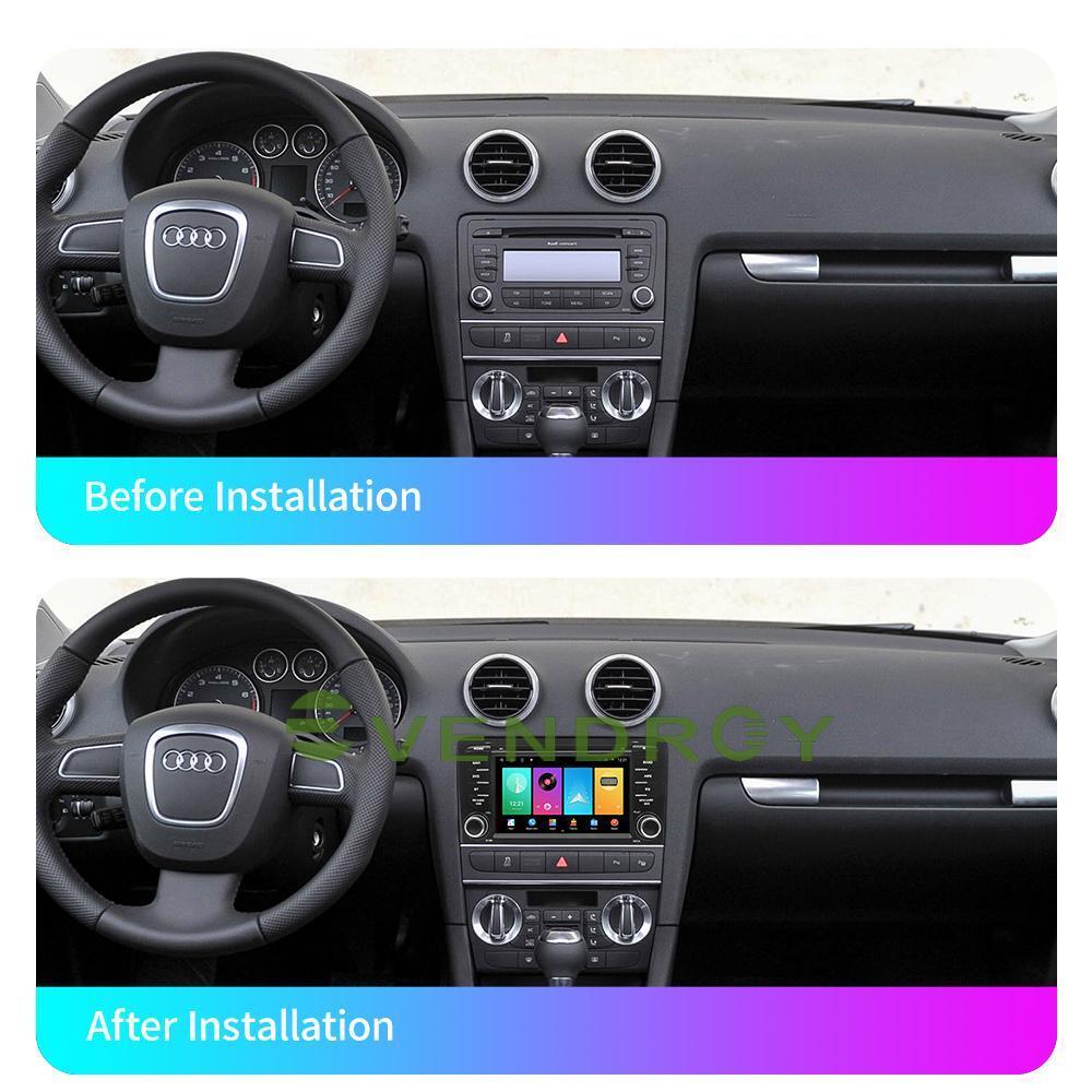 2G+32G 7" Car GPS Navigation For Audi A3 2004-2012 Car Stereo Radio Android11