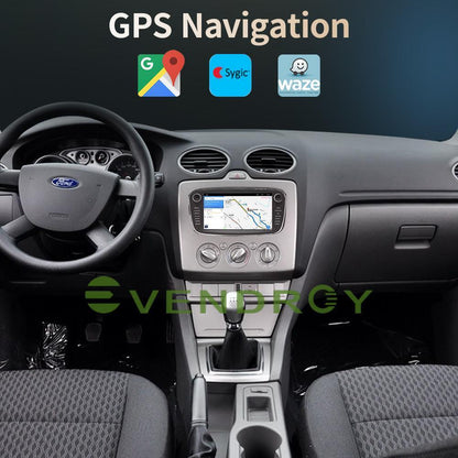 7"2+32G For Ford Focus 2008-2011 Car GPS Navigation Radio Automotive  Stereo