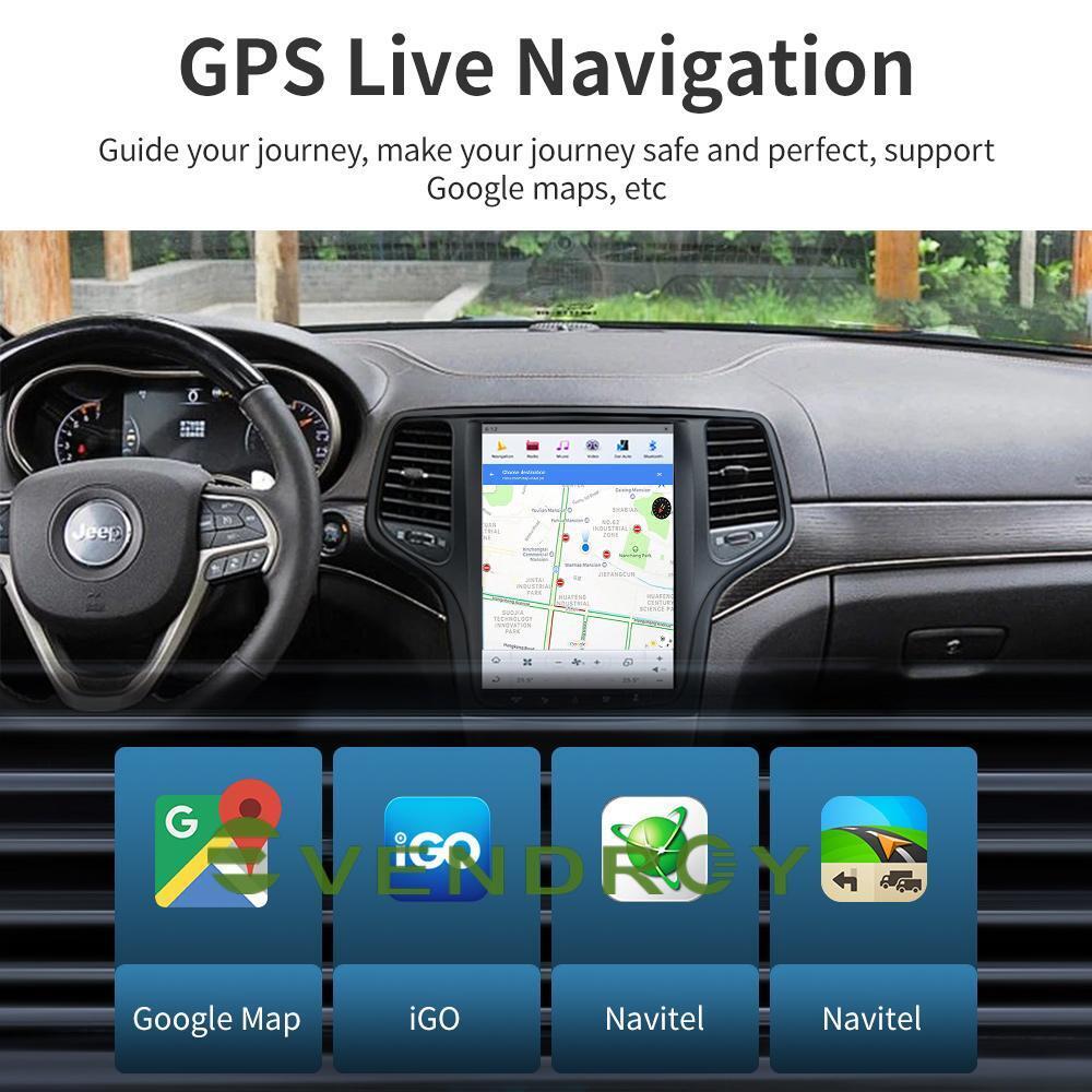 8+128GCar GPS Navi For Jeep Grand Cherokee 2013-2019 Radio Stereo Head Unit10.4"