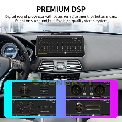 Android10 Car GPS Radio Stereo Navigation For Benz E-Class W212  11-15 10.25"