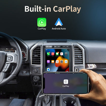 13"Car GPS Navigation For Ford Raptor/F150 2015-2019 Radio Stereo Audio 4+64G