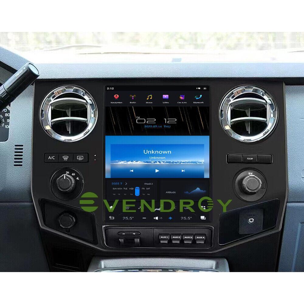 12.1" Android 11 Tesla Style Full Screen GPS Radio for Ford F250 F350 2009-2012