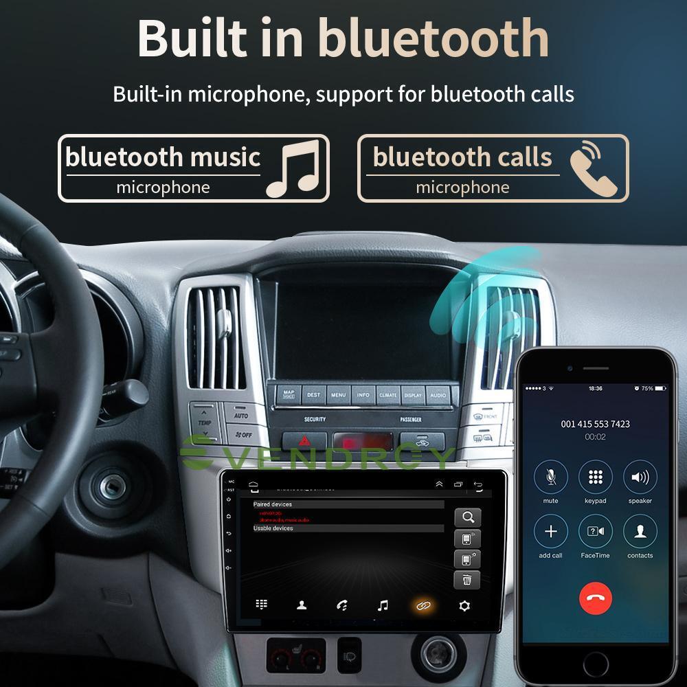For Lexus RX300/330/350/400H GPS Navi  Carplay Android 11 Car Stereo Radio