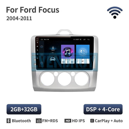 Car Stereo Player GPS Navi Radio For Ford Focus MK2 2004-2012 carplay navigation