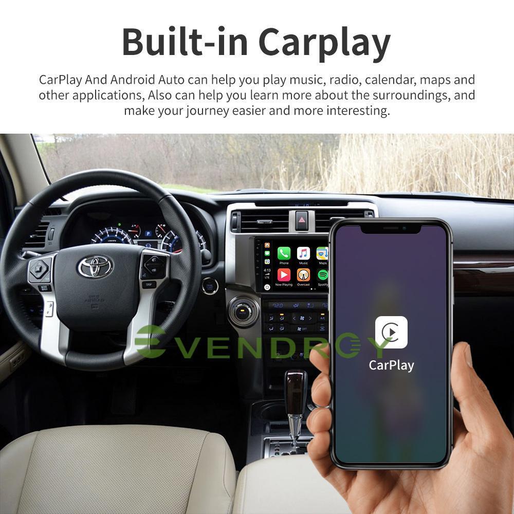 For Toyota 4Runner 2010-2015 9" Car GPS Radio Automotive Navigation System 2+32G