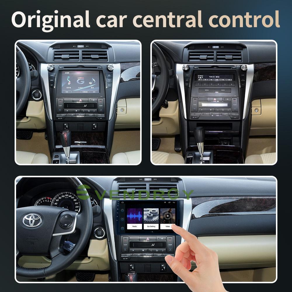 10'' Android11 Car Stereo Radio Carplay GPS navigation For Toyota Camry2015-2017