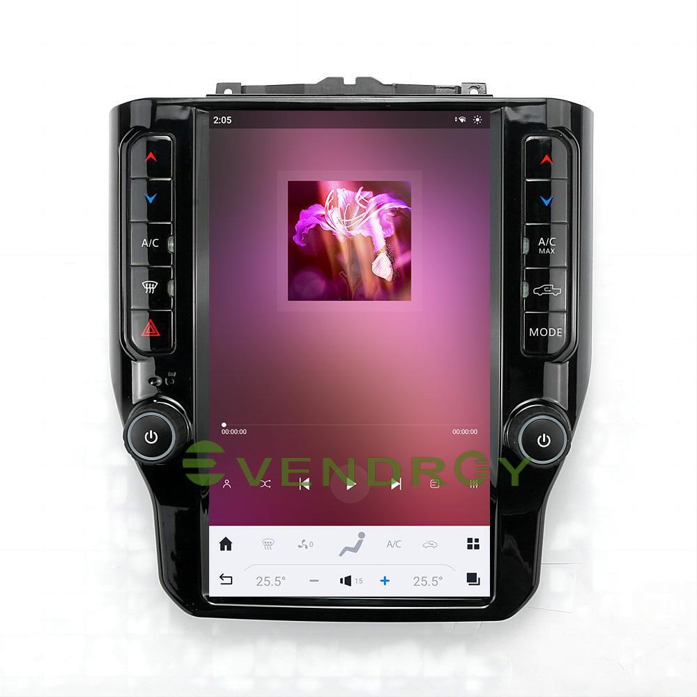 For Dodge RAM 1500 2500 3500 Car GPS Navigation Headunit Radio Stereo 12.1"4+64G