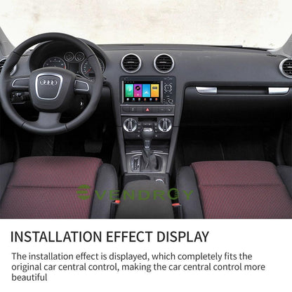7"For Audi A3 2004-2012 Car GPS Navigation Radio Stereo Head Unit carplay