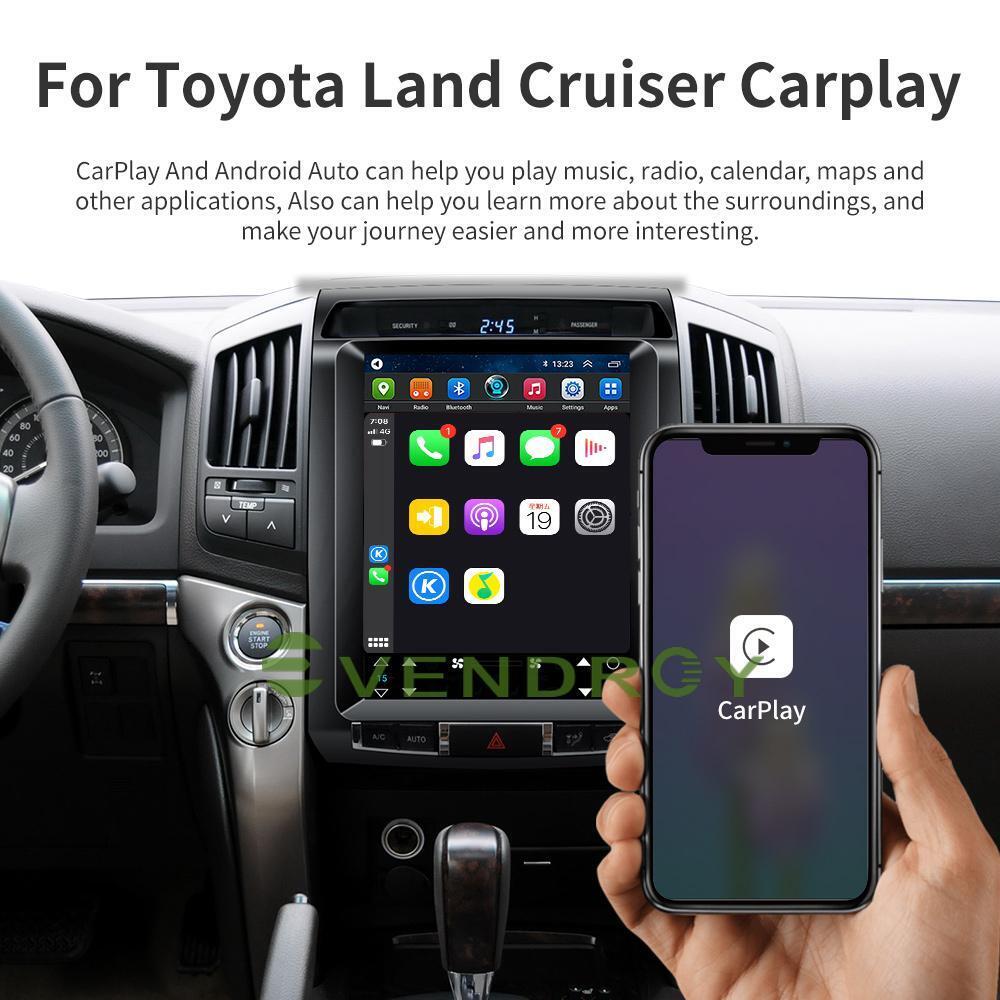 12.1"  For TOYOTA LAND CRUISER Car GPS Radio Automotive Navigation System 2+32G