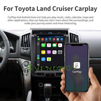 12.1"  For TOYOTA LAND CRUISER Car GPS Radio Automotive Navigation System 2+32G