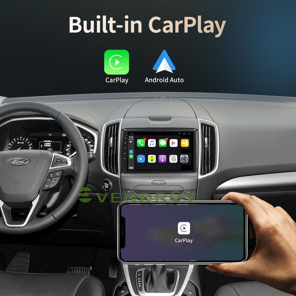 For Ford Edge 2015-2018 Carplay Car Stereo Radio Android11 GPS Navi navigation