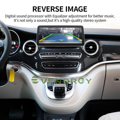 Android10 Car GPS Radio Stereo Navigation For Benz V-Class W639 16-18 10.25" 64G