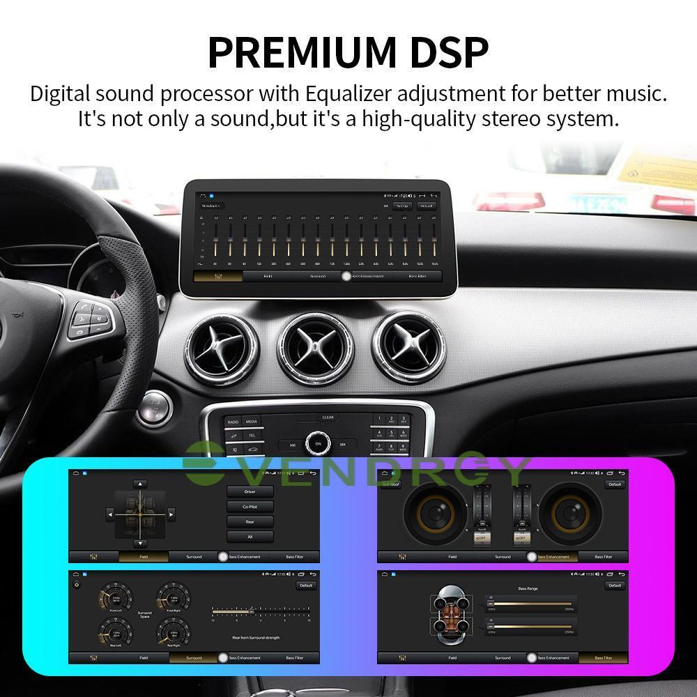 Android 10 Car GPS Radio Stereo Navigation For Benz CLA/CLS  W216  12.3" 4G+64G