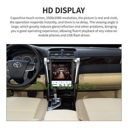 12.1" For Toyota Camry 2012-2016 Car GPS Navigation Stereo Radio Carplay 4+64G