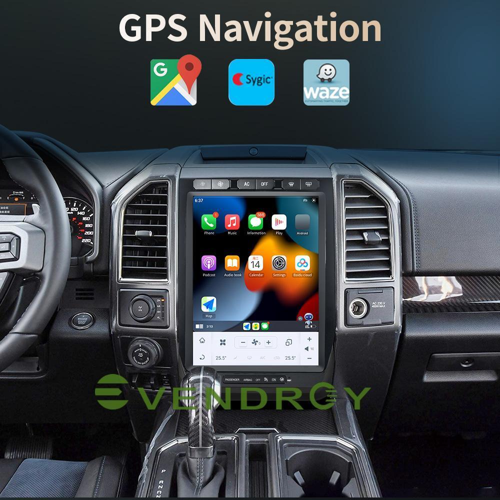 13"Car GPS Navigation For Ford Raptor/F150 2015-2019 Radio Stereo Audio 8+128G