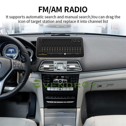 12.3" Car GPS Radio Stereo Navigation For Benz E-Class/coupe W212 2011-15 2+32G