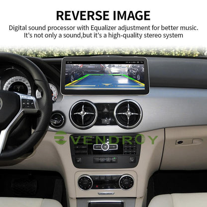 12.3" Android10 Car GPS Radio Stereo Navigation For Benz GLK X204 10-15 4G+64G