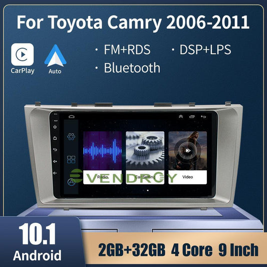 9'' Android 11 Car Stereo Radio Carplay GPS Navi For Toyota Camry 2006-2011 2+32