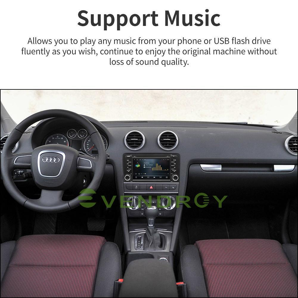 2G+32G 7" Car GPS Navigation For Audi A3 2004-2012 Car Stereo Radio Android11