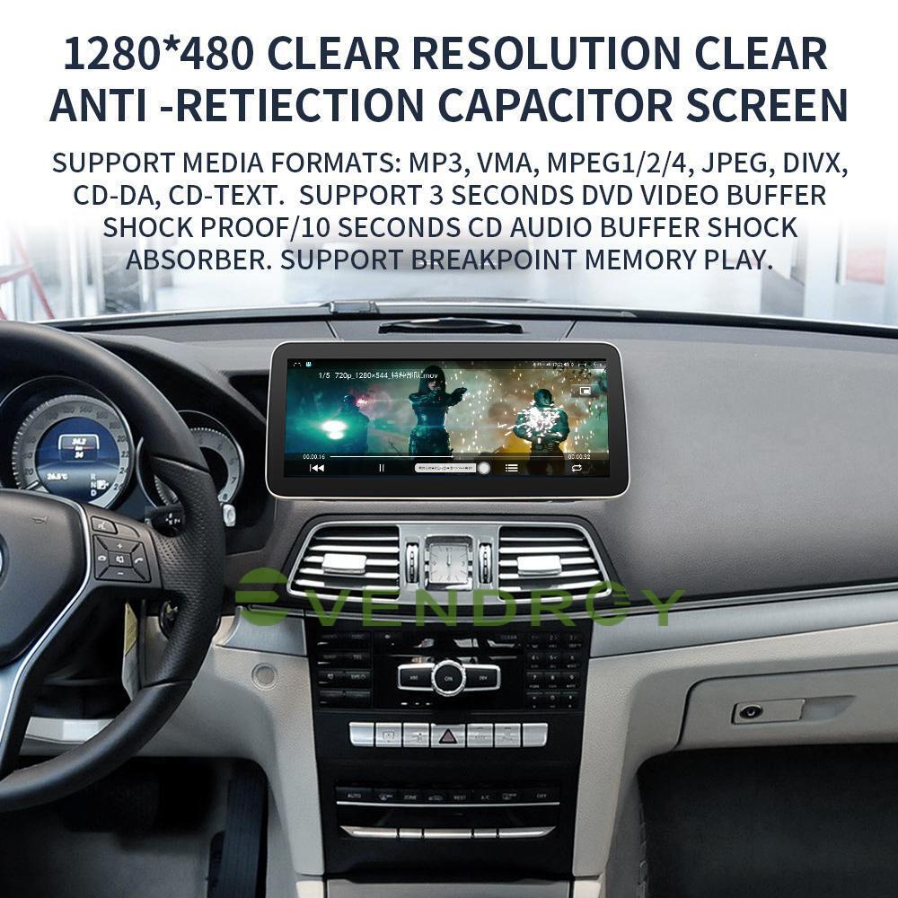 Android10 Car GPS Radio Stereo Navigation For Benz E-Class W212  11-15 10.25"