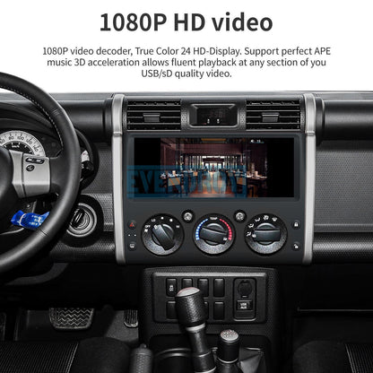 12.3" For Toyota FJ Cruise 2+32G Touch Screen Player Car Radio Stereo GPS Naviga