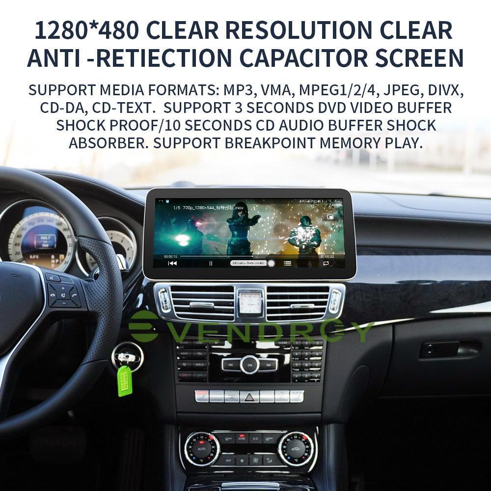 10.25" Android10 Car GPS Radio Stereo Navigation For Benz CLS C219 10-13 4G+64G