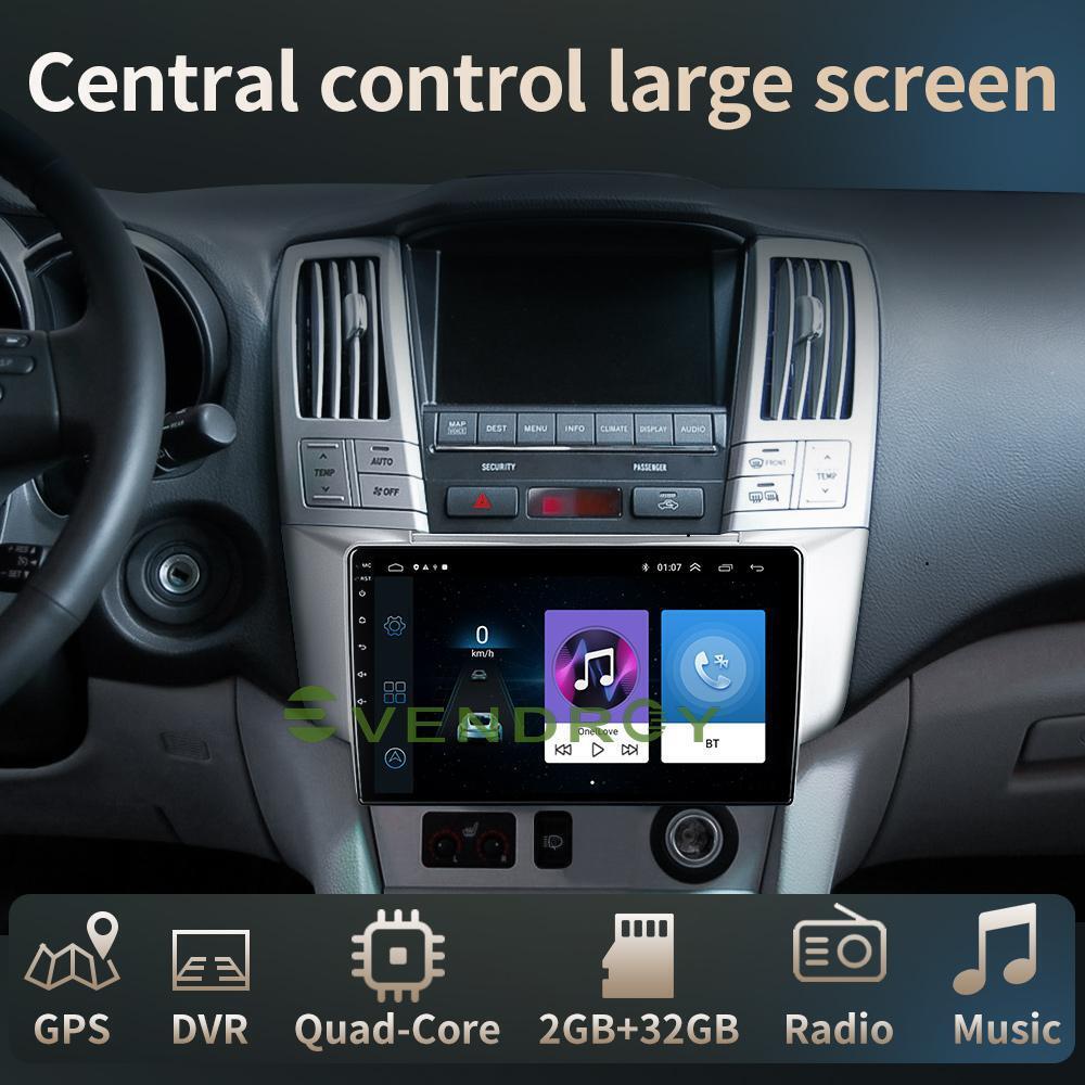 For Lexus RX300/330/350/400H GPS Navi  Carplay Android 11 Car Stereo Radio
