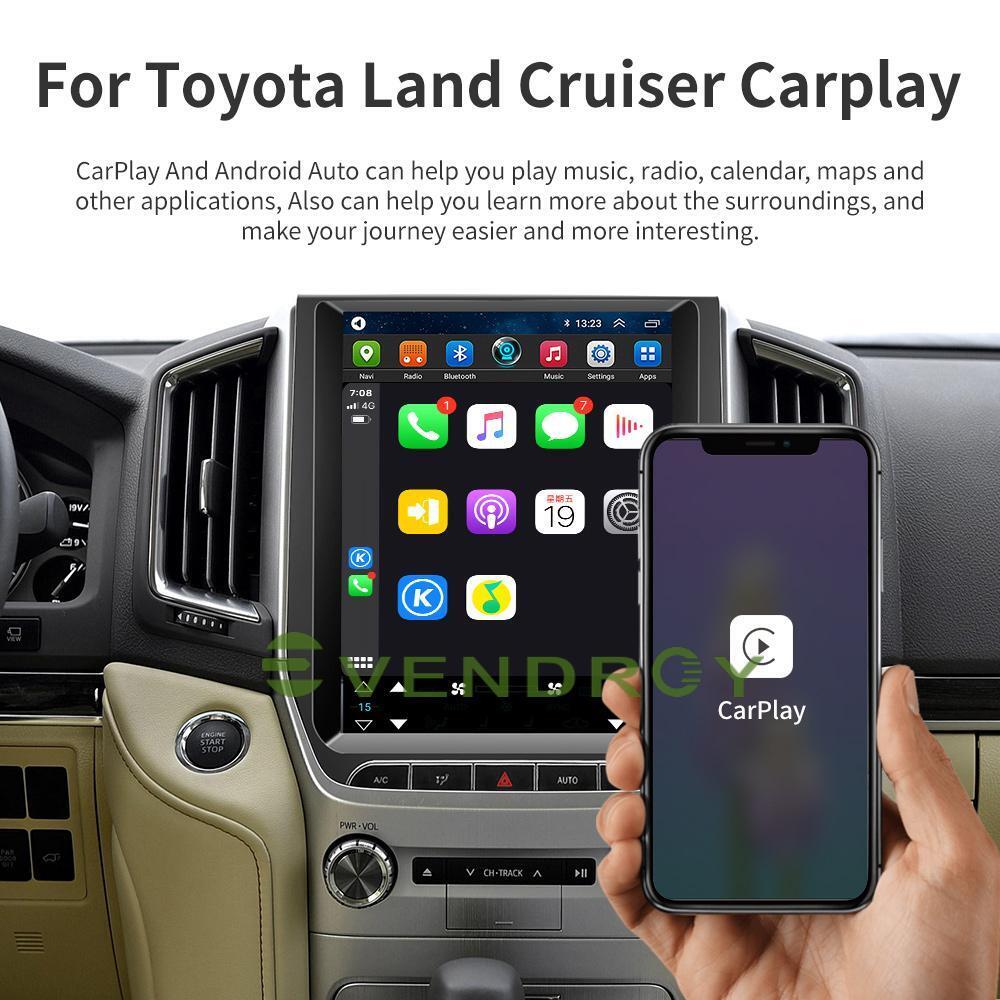 12.1"  For Toyota Land Cruiser 2016 Car GPS Radio Automotive Navigation System
