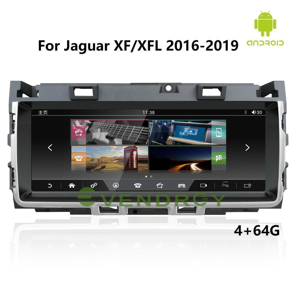 10.25"Car Radio GPS Navigation Carplay touch screen for Jaguar XF XFL 2016-2019