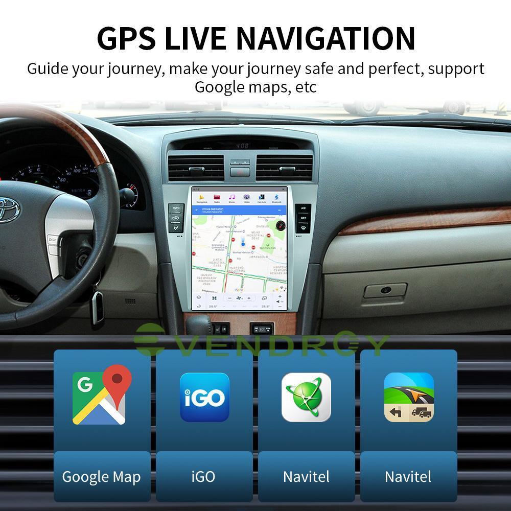 10.4" For TOYOTA CAMRY 2006-2013 Car GPS Navigation Stereo Radio 4+64GB andro11