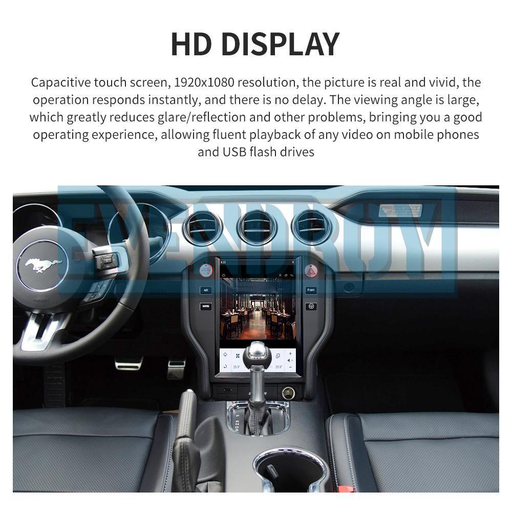 11.8" Car Radio GPS Navigation For Ford Mustang 2013-2018 Car Audio Stereo