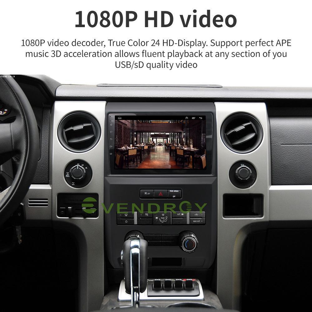 For Ford Raptor F150 2008-2014  Car GPS 9"Player Navigation Stereo radio 2+32G