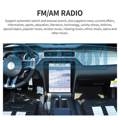 12.1" Car Radio GPS Navigation For Ford Mustang 2009-2012 Car Audio Stereo