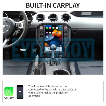 11.8" Car Radio GPS Navigation For Ford Mustang 2013-2018 Car Audio Stereo