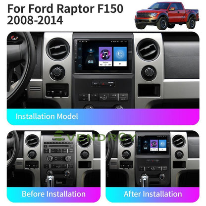 For Ford Raptor F150 2008-2014  Car GPS 9"Player Navigation Stereo radio 2+32G