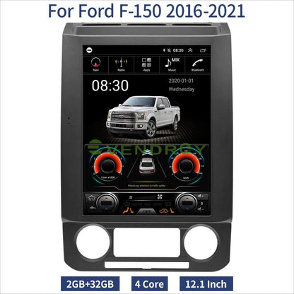 12.1" For Ford F-150 2016-2021 Car GPS Navigation Stereo Radio Audio